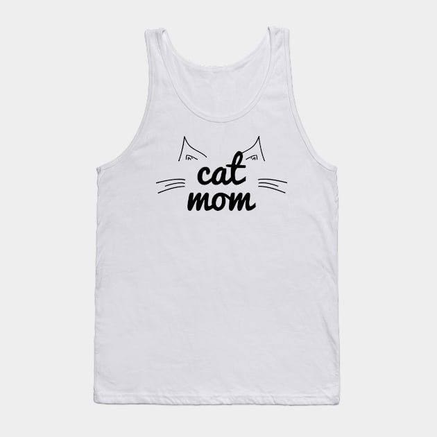 Cat Mom Tank Top by Mariteas